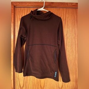 Melanzana Womens medium microgrid hoodie